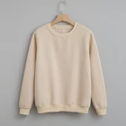 Толстовка Женская хлопковая однотонная, 6 цветов, на осеньзиму