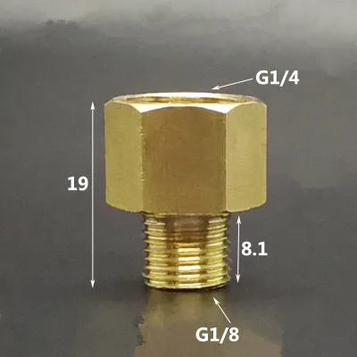 

Латунный переходник для труб 1/8", 1/4", 3/8", 1/2", 3/4", 1"