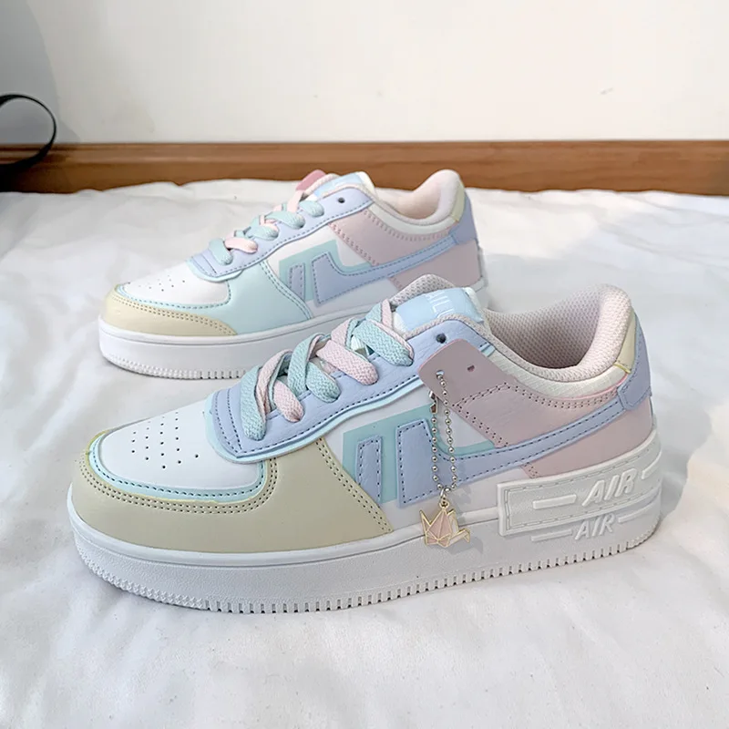 

Ladies Sneakers Fairy-tale Style Cherry Blossom Design Ladies Sneakers Light Shoes Ladies Rubber Platform Sports Running Shoes