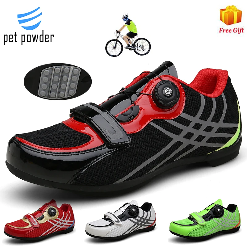 

Breathable Light Mountain Bike Shoes MTB Bicycle Sneakers forrWomen Road Bicycle Shoes Male Durable Outdoor Bike Sneaker