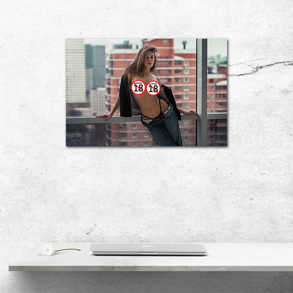 Красивая фотография печать на стене картины холсте горячая молодая модель