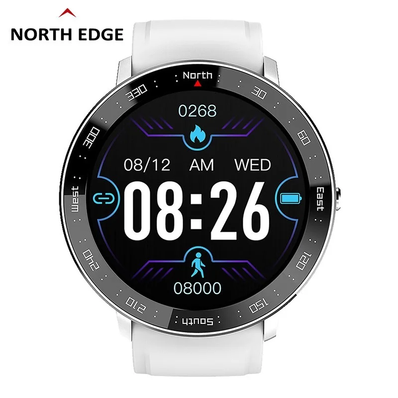 

NORTH EDGE Touch Screen Smart Sports Men's and Women's Watch Bluetooth Call Reminder Multi-function Health Smart Watch
