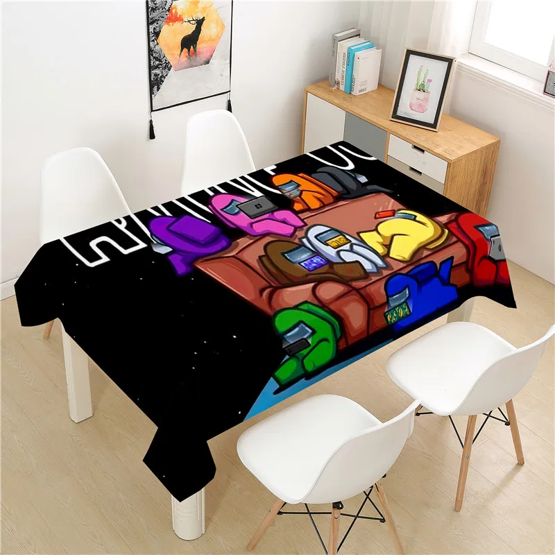 

Cartoon Boy Tablecloth polyester Hotel Picnic Table Rectangular Table Covers Home Dining Tea Table Decoration