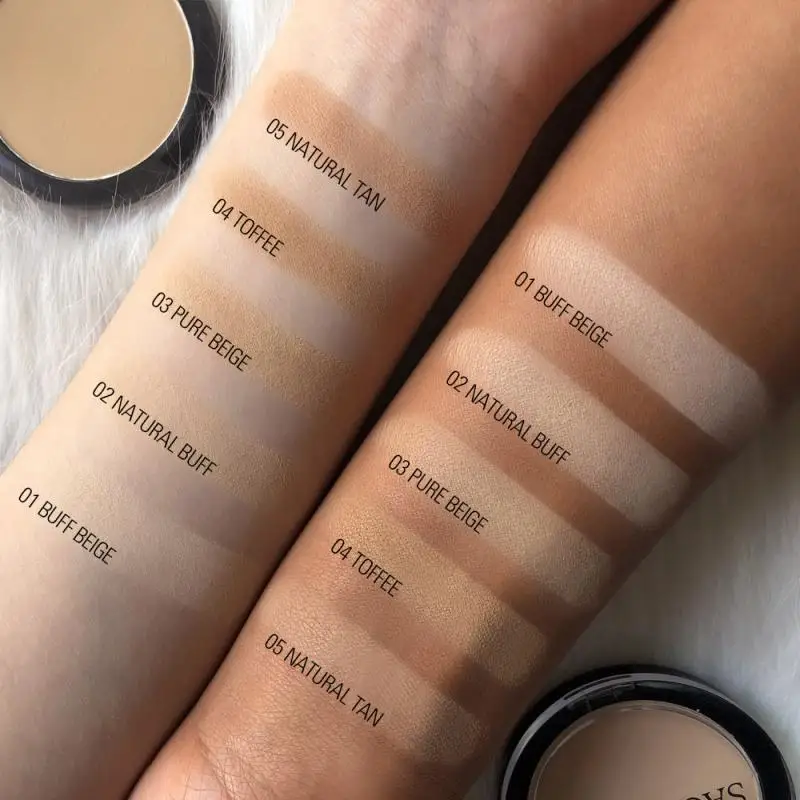 SACE LADY пудра для лица матовая прозрачная профессиональный полупрозрачный макияж