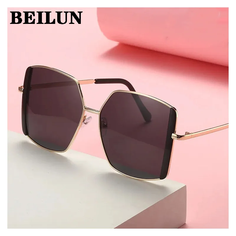 

Милые Квадратные детские солнцезащитные очки, металлические прямоугольные детские очки, Роскошные Дизайнерские Модные Цветные уличные оч...