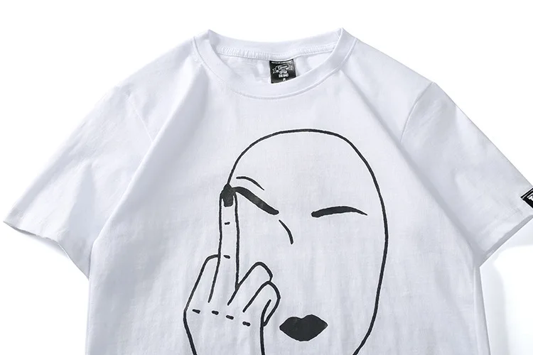 Летние мужские футболки уличная одежда Харадзюку футболка с принтом Мадонны
