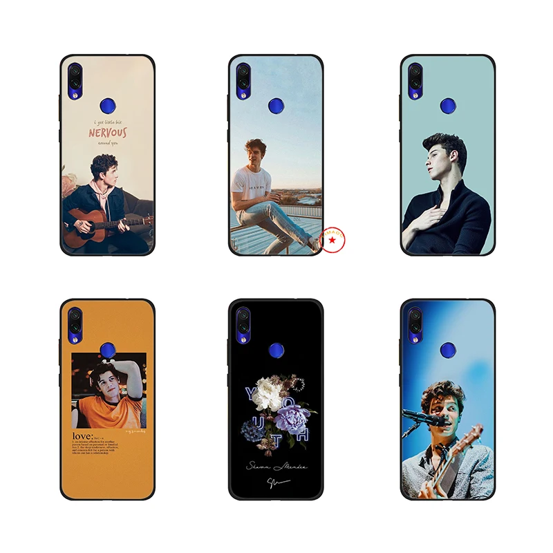 Мягкий силиконовый чехол Shawn Mendes для Xiaomi Redmi Note 8 7 6 5 Pro 4X 5A |