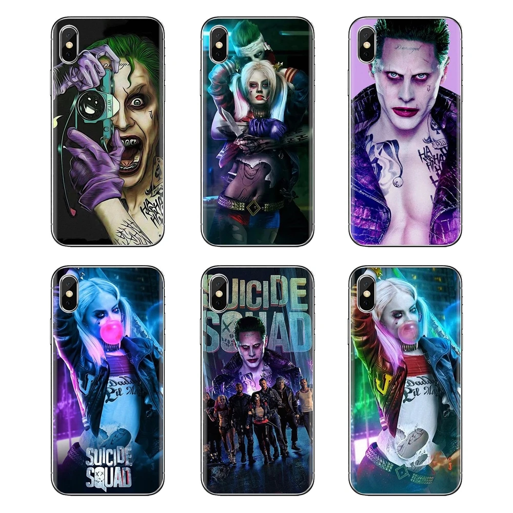 Для huawei G7 G8 P7 P8 P9 P10 P20 P30 Lite Mini Pro P Smart плюс 2017 2018 2019 с принтами &quotотряд самоубийц&quot