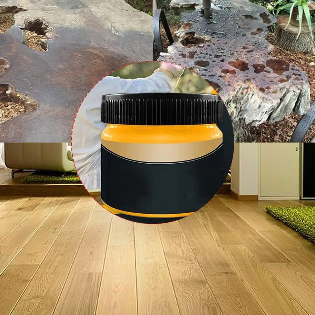 

1 pcs Wood Seasoning Beewax Wood Care Wax Wood Maintenance Cleaning Polished Waterproof Wear-Resistant Wax Furniture Care