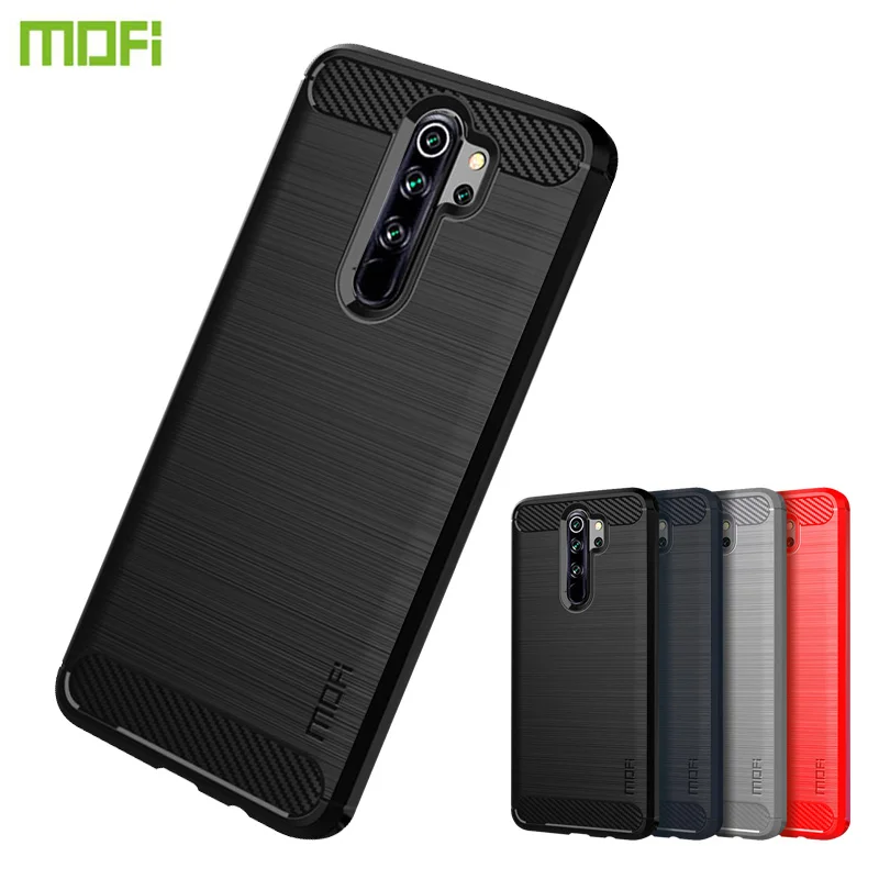 Для Xiaomi Redmi Note 8 Pro MOFI Мягкий ТПУ чехол из углеродного волокна чехол для Xiaomi Redmi Note 8 Pro Чехол Для Телефона