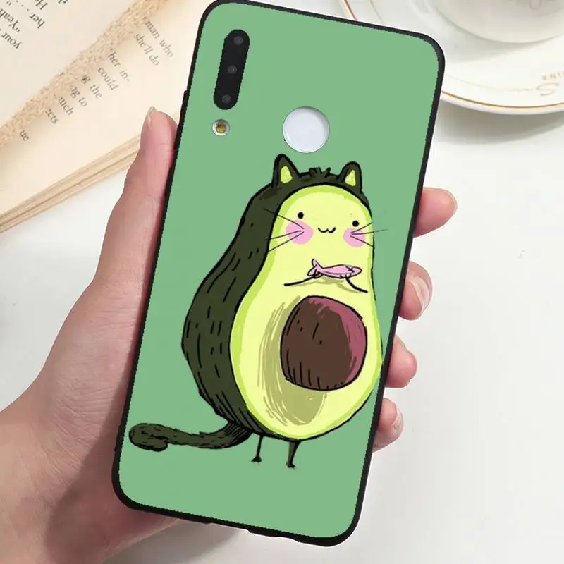 

Avocado cute cartoon fruit Phone Case For Huawei Honor 7C 7A 8X 8A 9 10 10i Lite 20 NOVA 3i 3e