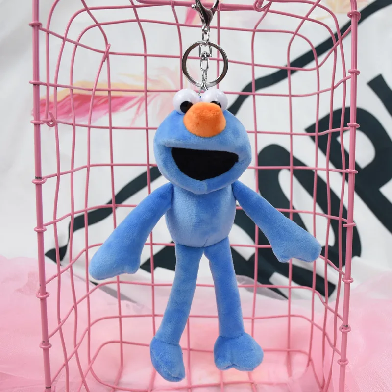 Коллекция 2020 года плюшевый брелок в виде Улица Сезам для ключей печенья Elmo