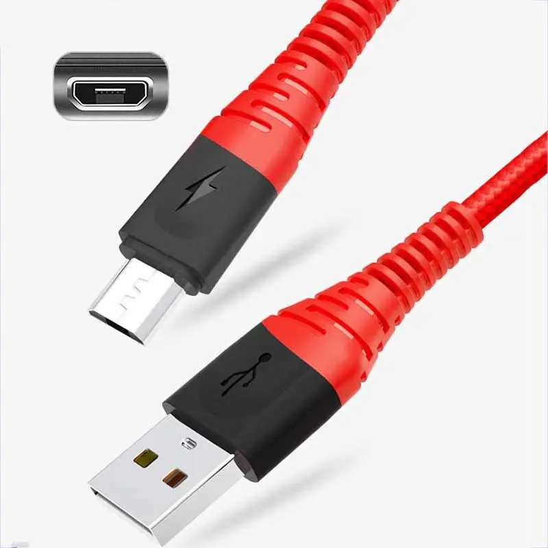Кабель Oppselve Micro USB Type-C мобильный телефон А для быстрой зарядки 2 м | Мобильные