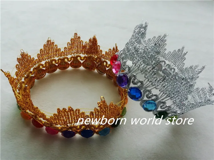 Реквизит для фотосъемки новорожденных Корона|prop skull|crown raceprop root |