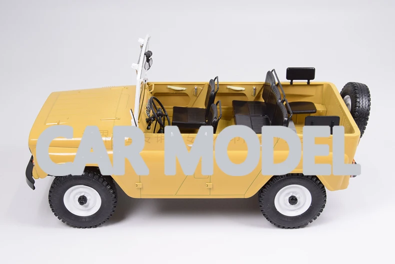 1:18 Масштаб сплава игрушечных транспортных средств Советского Союза UAZ-469 модель автомобиля SUV детских игрушечных автомобилей Аутентичные детские игрушки