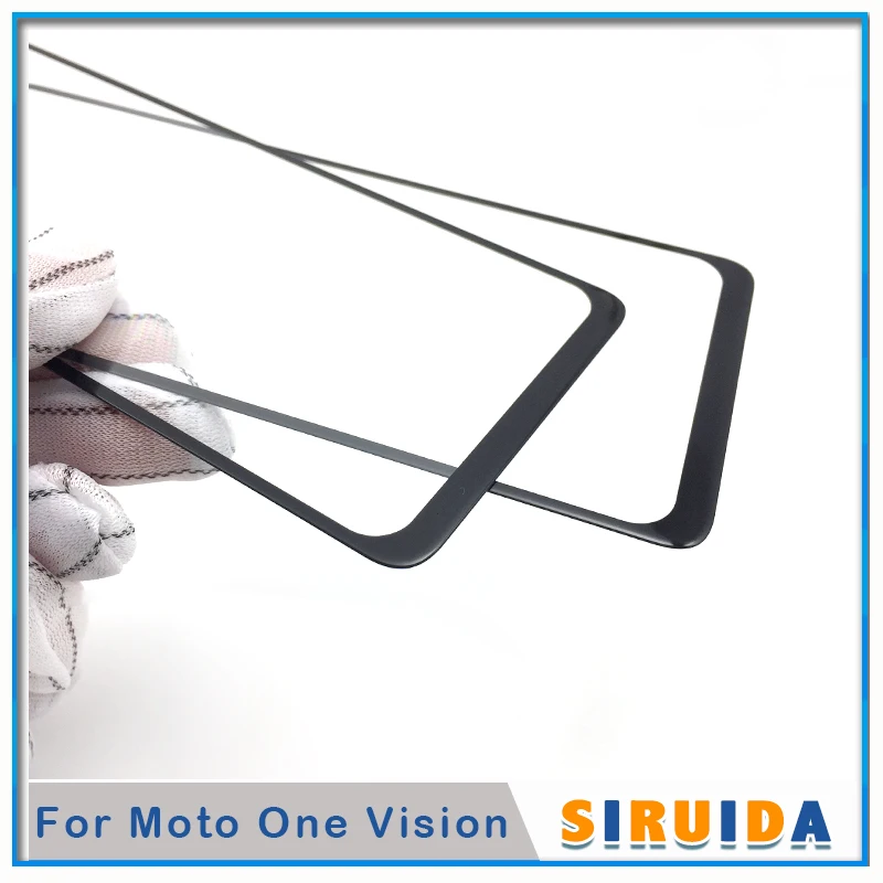 10 шт. AAA lcd Передний сенсорный экран внешнее стекло Внешний объектив для Motorola Moto One Vision P50 xt70. Замена