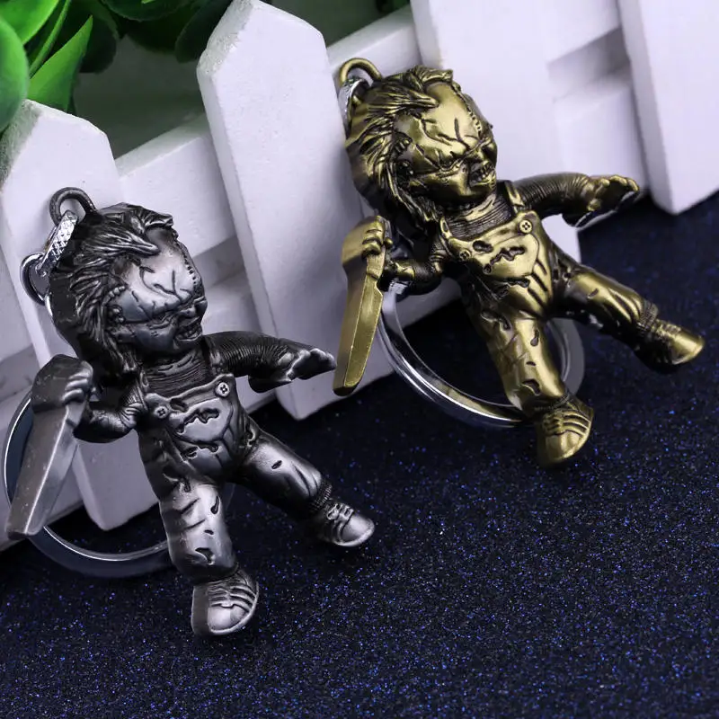 

Страшный фильм, искусственный брелок, ручной нож, фигурка, подвеска, брелок, кольцо, автомобильный кошелек, брелок, держатель, брелок