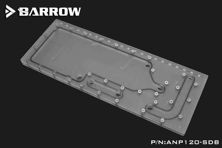 Курган резервуар для воды для ANTEC P120 чехол водный пласт на заказ резервуар 5 в 3PIN ARGB AURA материнская плата ANP120-SDB, водяное охлаждение