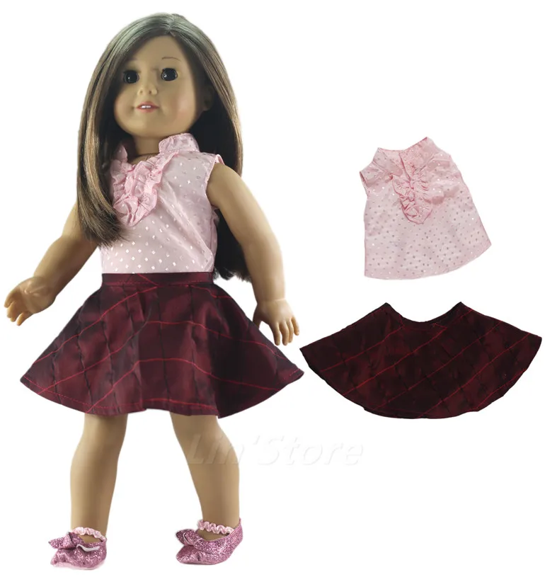Разные стили для 18-дюймовых американских кукол A08 1 комплект | Игрушки и хобби