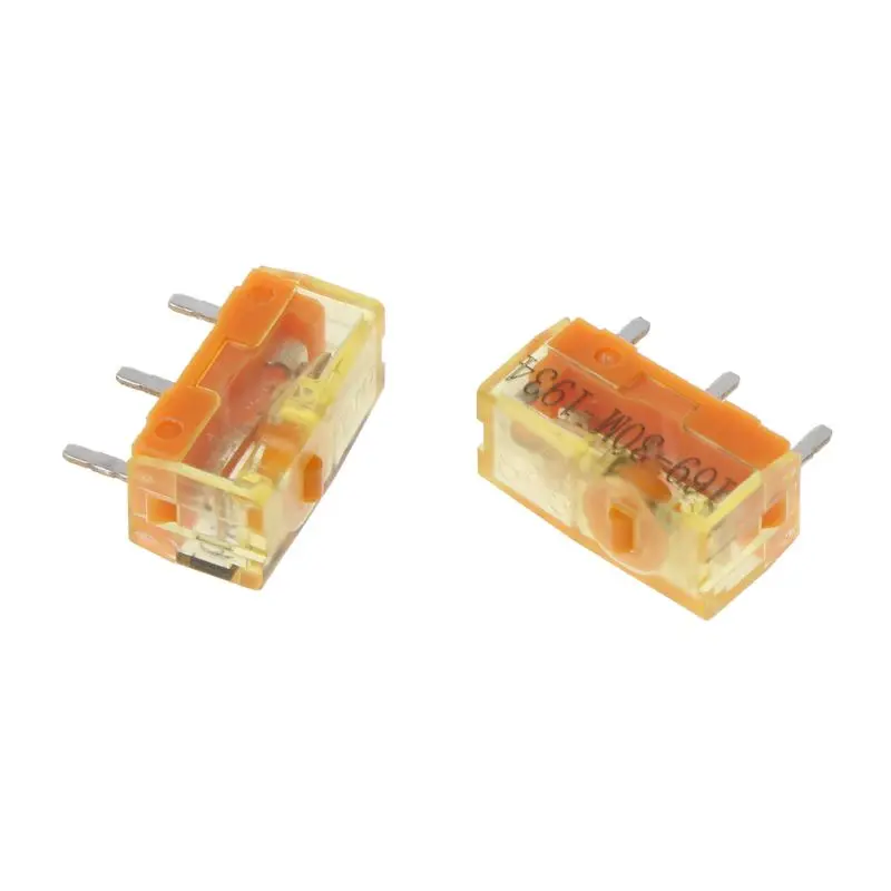 

Dustproof Gold Mouse Micro Switch 2Pcs/pack TTC Micro Button Gold Contactor 30 Million Click lifetime Repair Parts