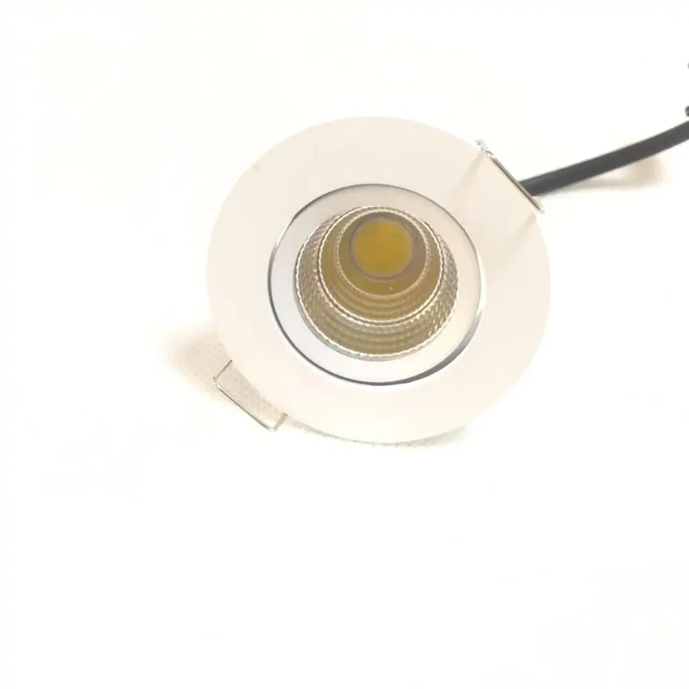 Потолочный светильник 100 шт./лот люстра в белом корпусе потолочный Cob 3 Вт 85 265