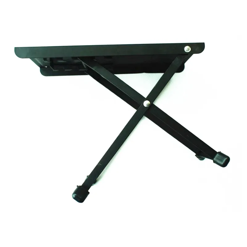 Черная металлическая Акустическая гитара Педаль для электрогитары регулируемые