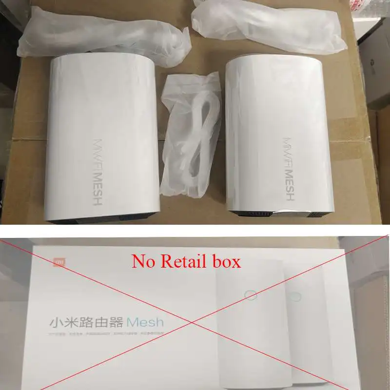No original Pakcage Xiaomi Mi роутер сетка WiFi 2,4+ 5 ГГц WiFi роутер высокоскоростной 4 ядерный процессор 256 Мб гигабитная мощность 4 усилителя сигнала для умного дома - Цвет: No original Pakcage
