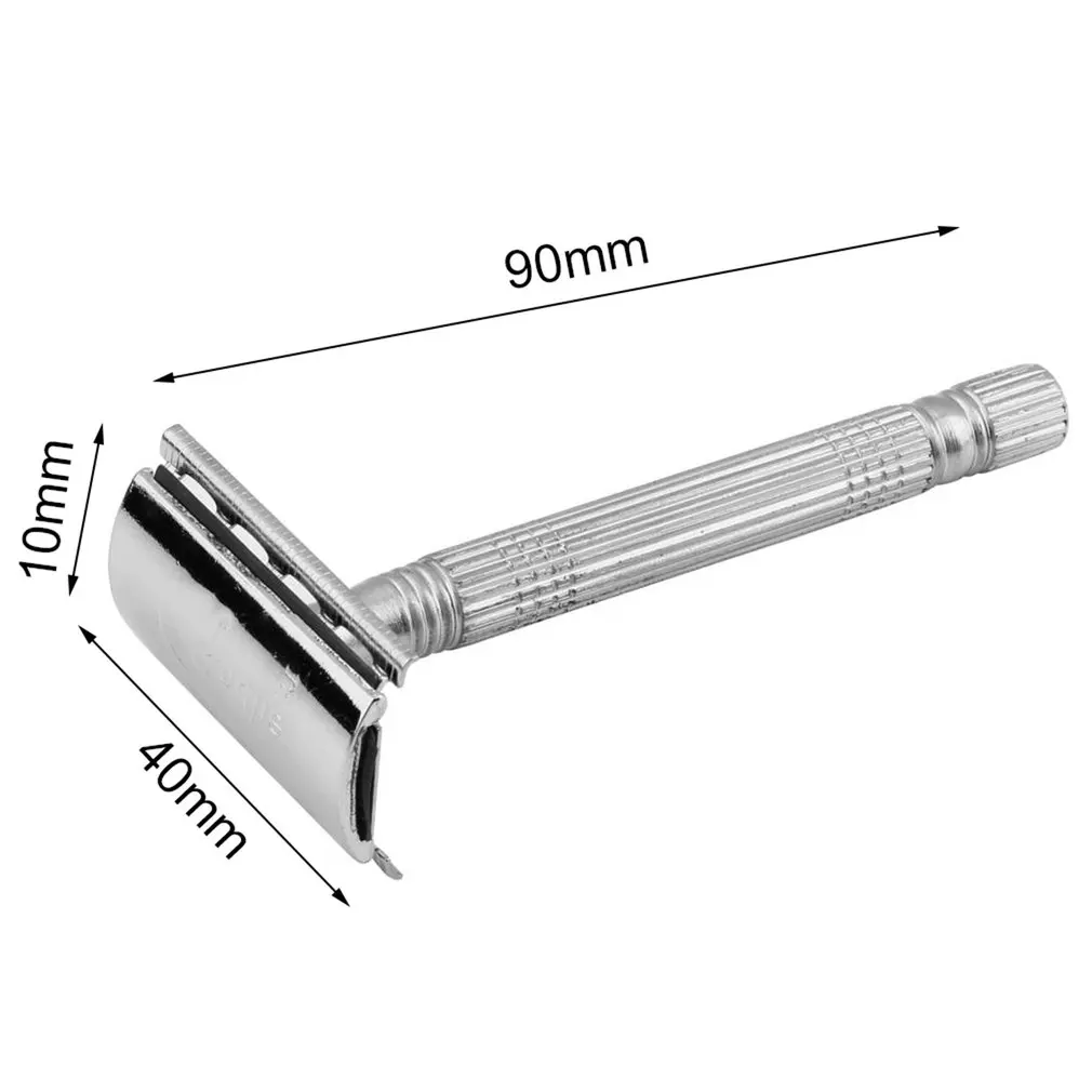 

Safety Double Edge Razor For Men Barber Straight Razor Men's Shaving Face Razor Blades Shaving Machine