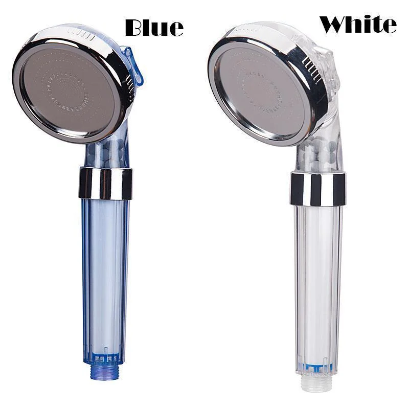 

3 Modes Bath Shower Adjustable Jetting Shower Head High Pressure Saving Water Bathroom Anion Filter Shower SPA Nozzle Dropship
