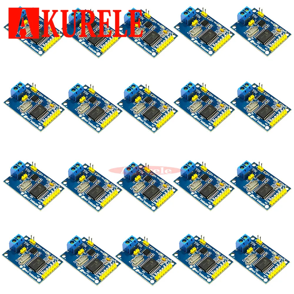 Модуль шины CAN MCP2515 TJA1050 приемник SPI модуль 51 MCU ARM для Arduino 100 шт. | Электроника