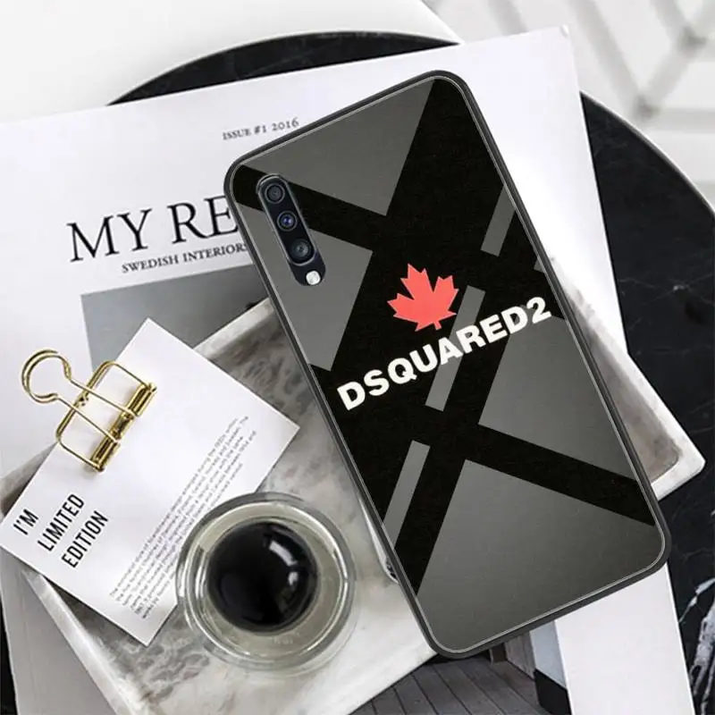 

Italian luxury brand DSQUARED2 Phone Case Tempered Glass For XiaoMi 8SE 6 8lite MIX2S Note 3 Redmi Note 7 5 4 Redmi 6A 5Plus 4X