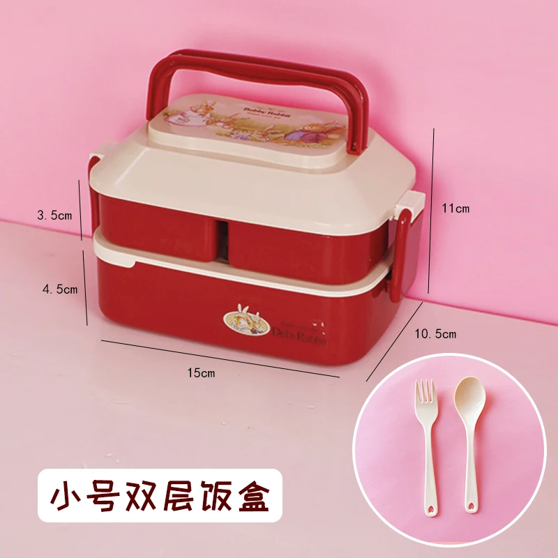 

Compartments Women Lunch Box for Kids Microwavable Plastic Container Lunch Box Food Storage Fiambrera Tableware BY50FH