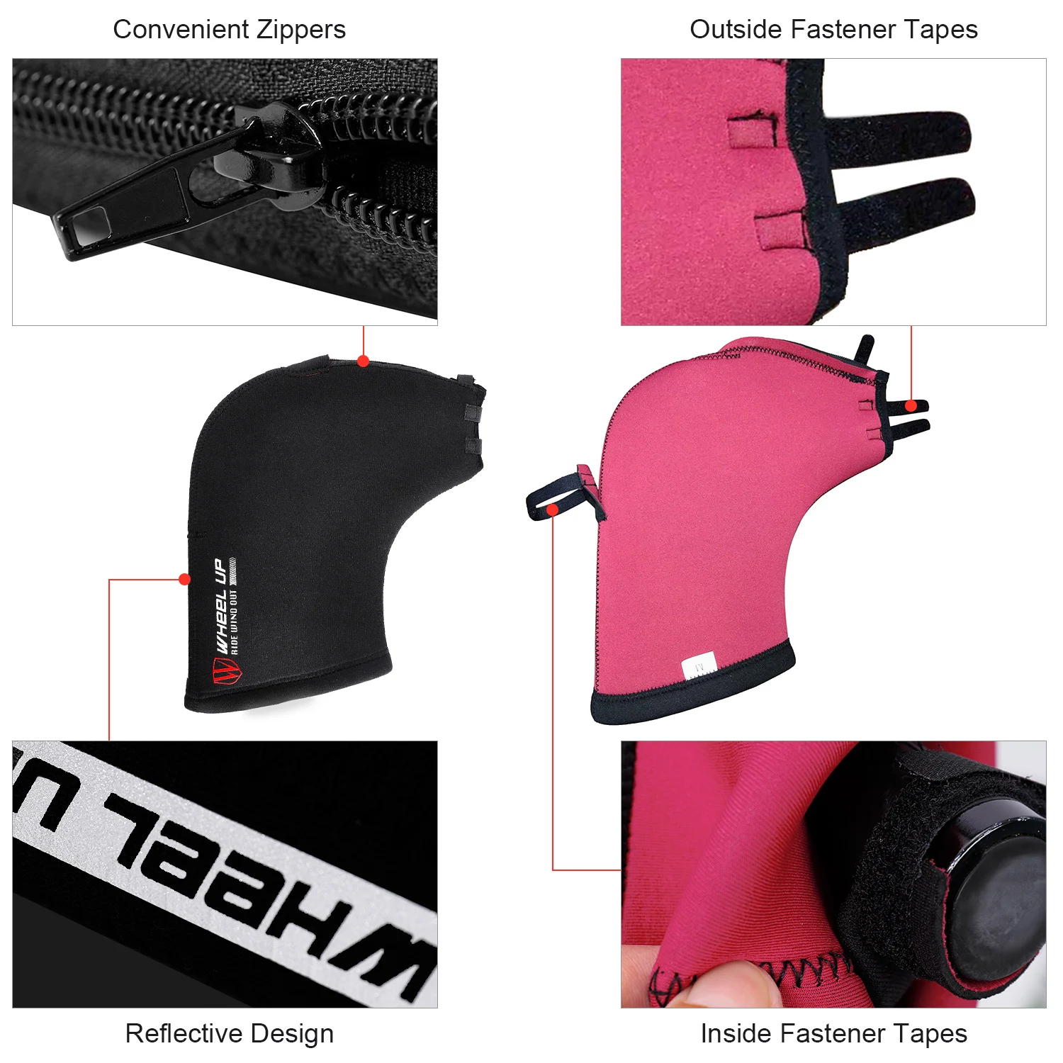 Водостойкие велосипедные перчатки на руль варежки Зимние для велоспорта горных