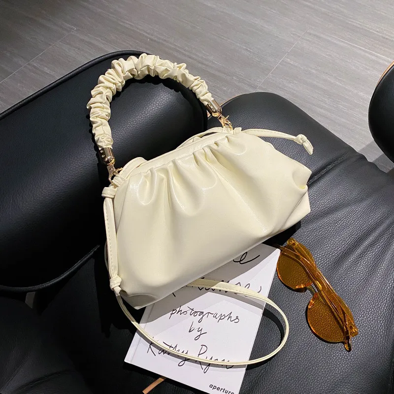 

Женские сумки, сумки через плечо для женщин 2020, одноцветная Роскошная облачная сумка, женские сумки через плечо, дамские вечерние клатчи