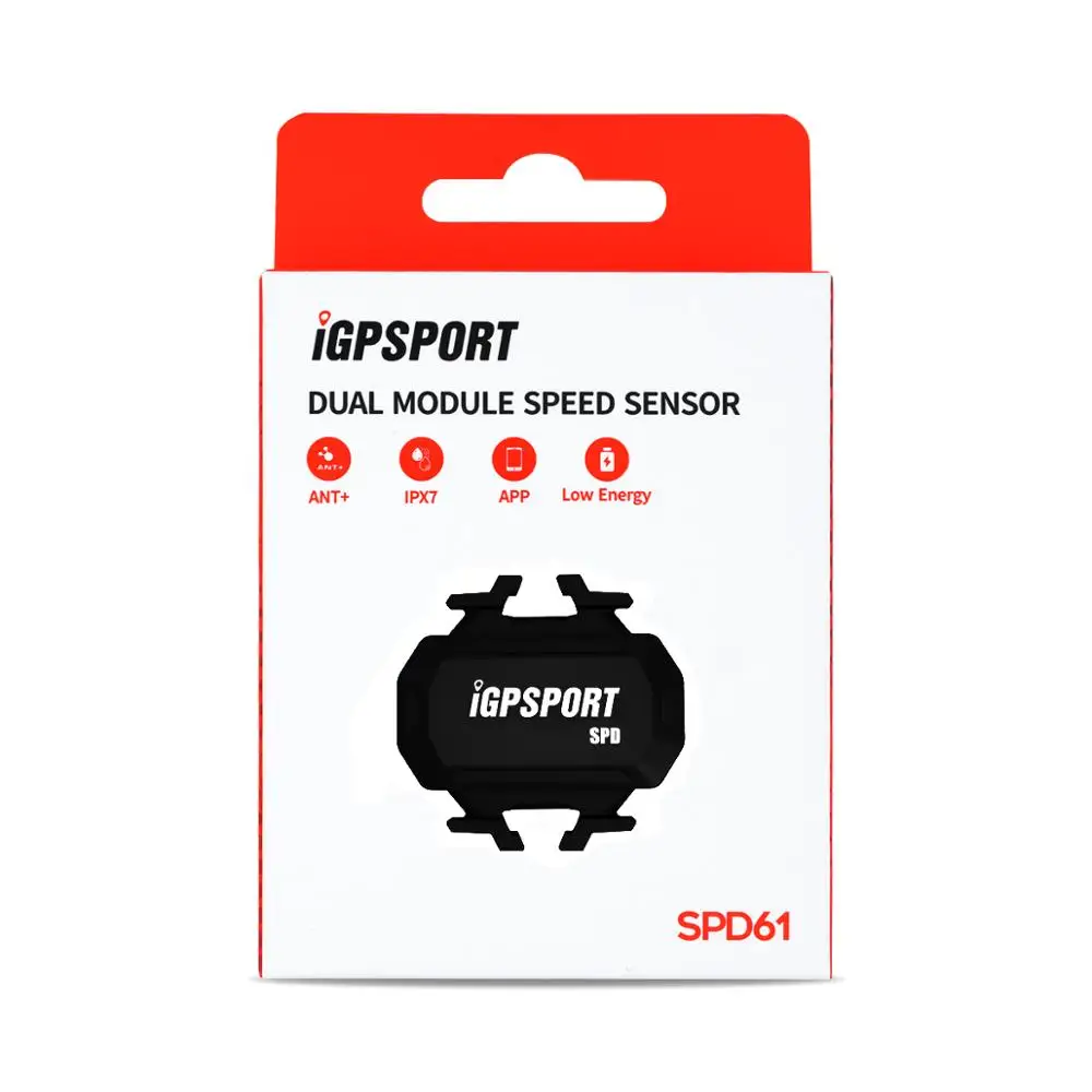 IGPSPORT SPD61 ANT BT беспроводной Велосипедный датчик скорости секундомер для iGS10 iGS50E