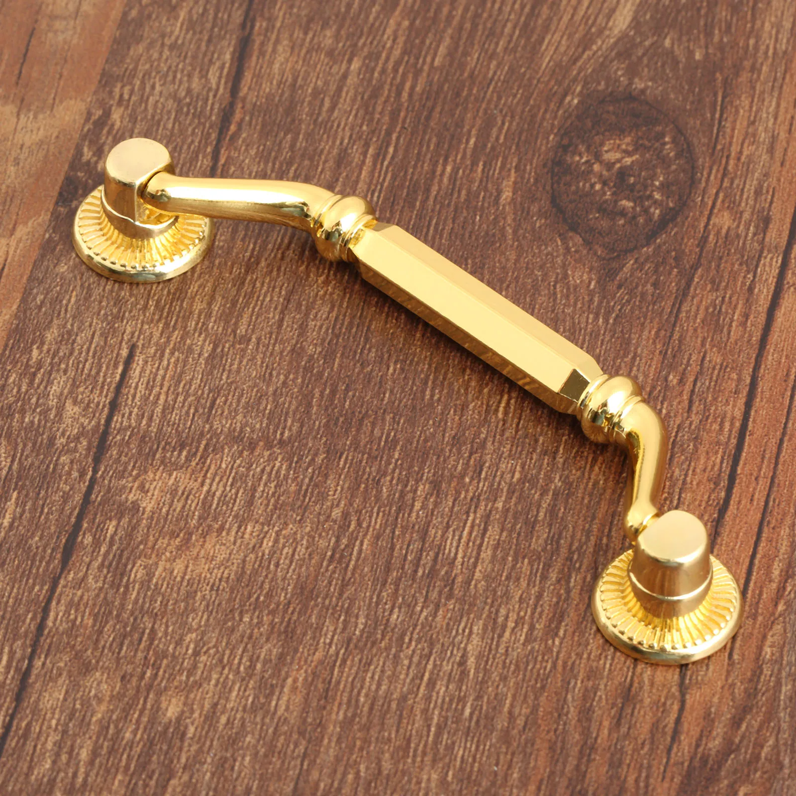 Золотая винтажная деревянная Подарочная коробка для вина в европейском стиле