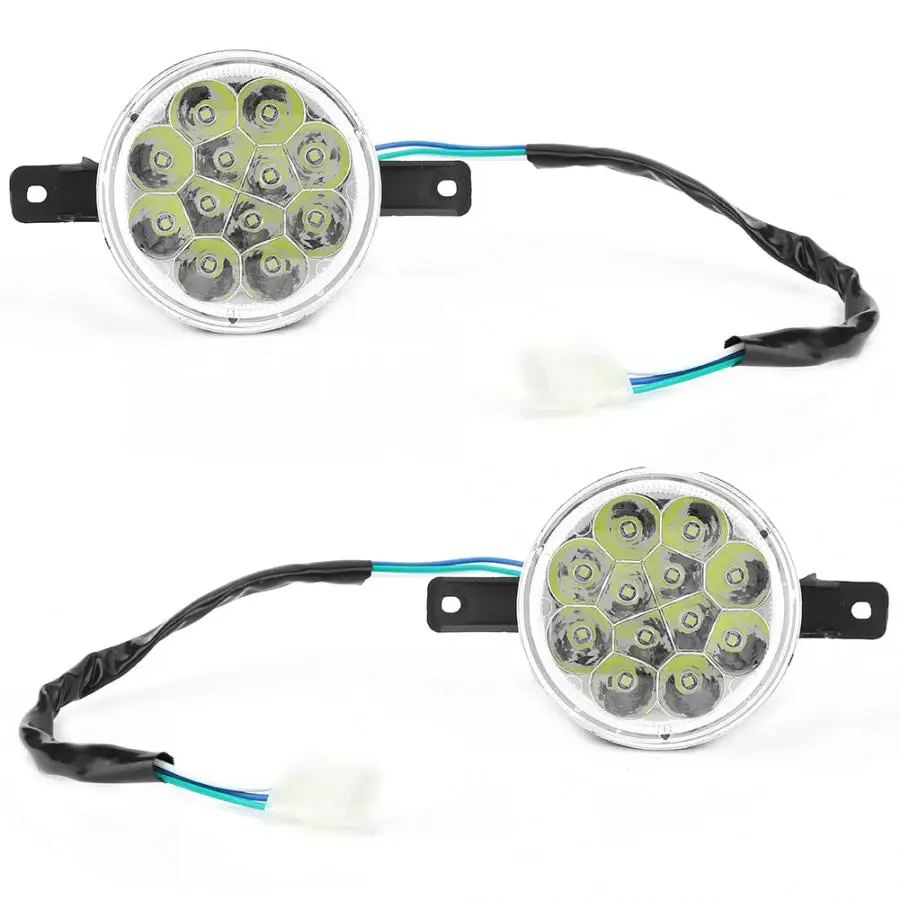 2 шт. 12V мотоциклов ATV светодиодный задний фонарь левая/правая фара лампа подходит