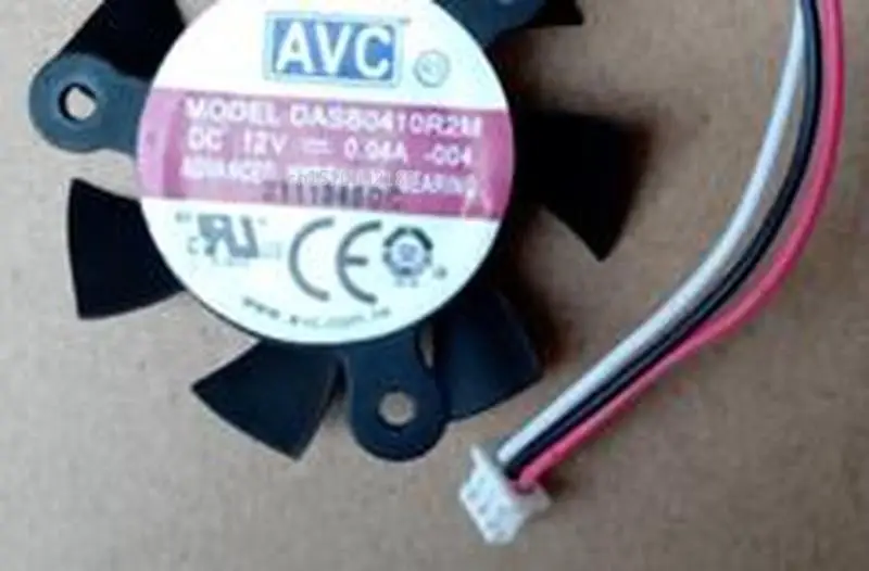 

for DASB0410R2M 3.6cm 12V 0.04A diameter hole distance 3.2cm 3P graphics card fan Free shipping