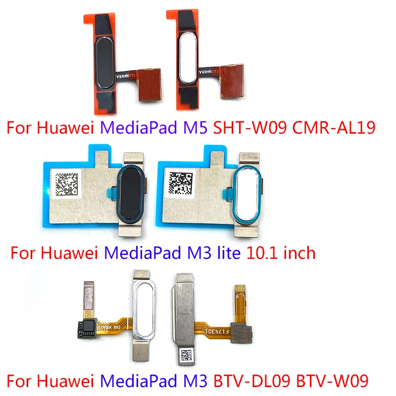 

New Sensor Flex Cable For Huawei MediaPad M3 Lite 10.1 M5 10.8 inch Home Button Fingerprint Menu Return Key Flex