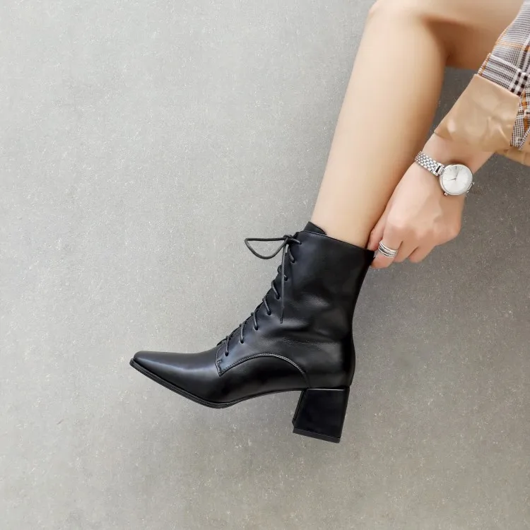 Tanariya New Arrival Shoes woman Boots women Autumn/winter 2020 boots with thick heels | Обувь