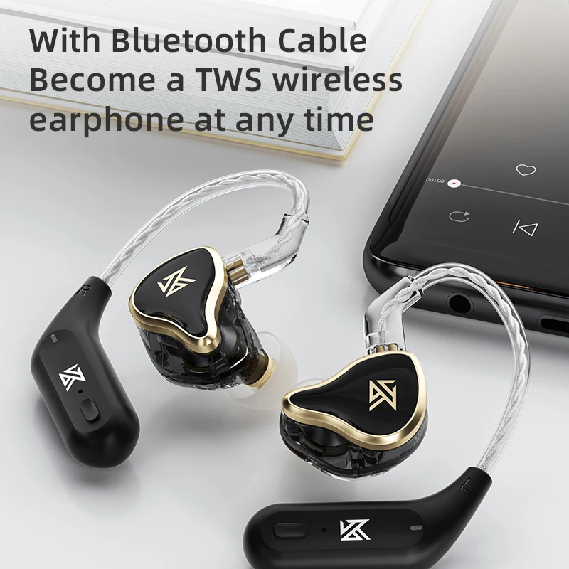 KZ ZAS 7BA 1DD Hybrid In-ear Earphones 16 Unit PCB Crossover Board Metal HIFI Music Sport Headset ZSX ZAX VX ZSNPRO AS12 AST | Электроника