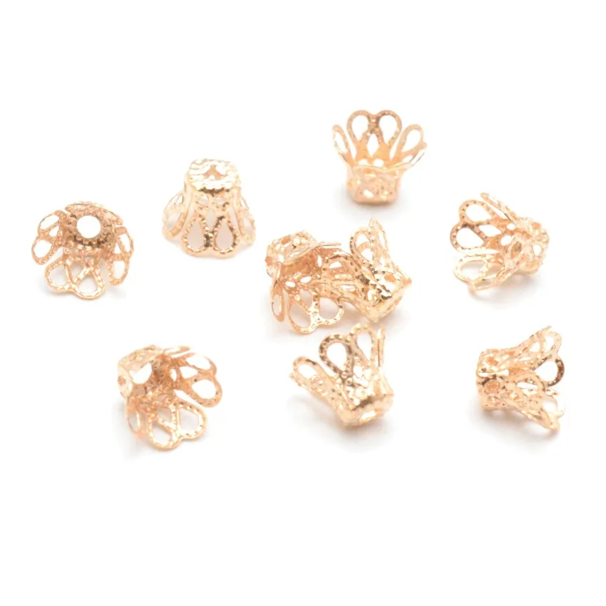 Ювелирные изделия Сделай Сам винтажная филигранная металлическая чашка полый