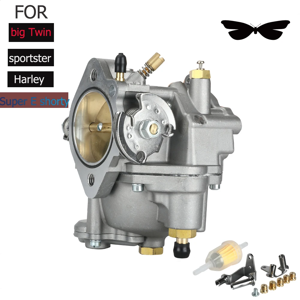 Сменный карбюратор для мотоцикла Harley Big Twin Super e &amp Sportster S short Carb 11-0420 | Автомобили и