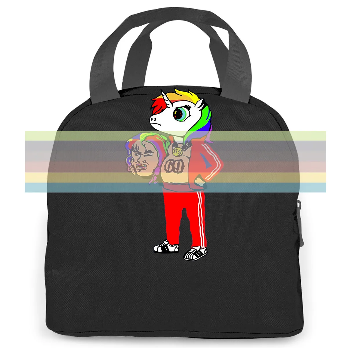 

Allntrends 69 Unicorn 6ix9ine Trending Cool Fans women men Portable insulated lunch bag adult