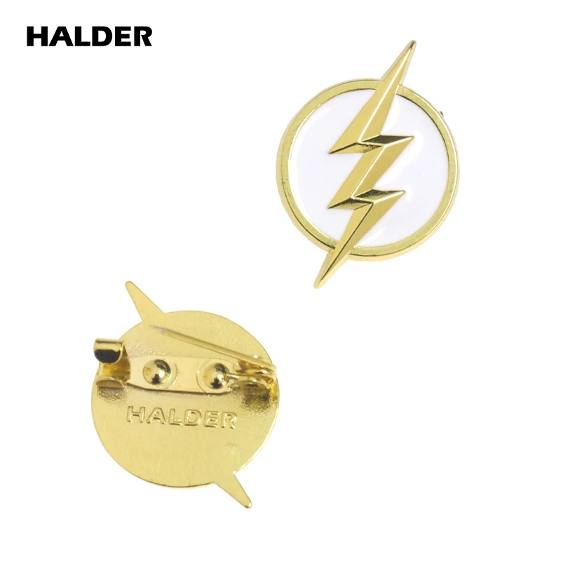 BR0057 HALDER The Flash капитан Марвел модные ювелирные изделия Броши Булавки на лацкан сумка значок для рюкзака аксессуар подарок украшение одежды