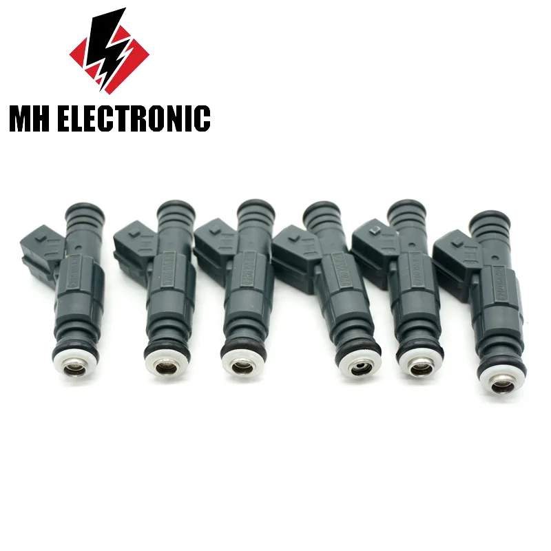 Высококачественный топливный инжектор MH Electronic 6 шт./лот 0280155821 для Mercedes Benz W124 R129 W140