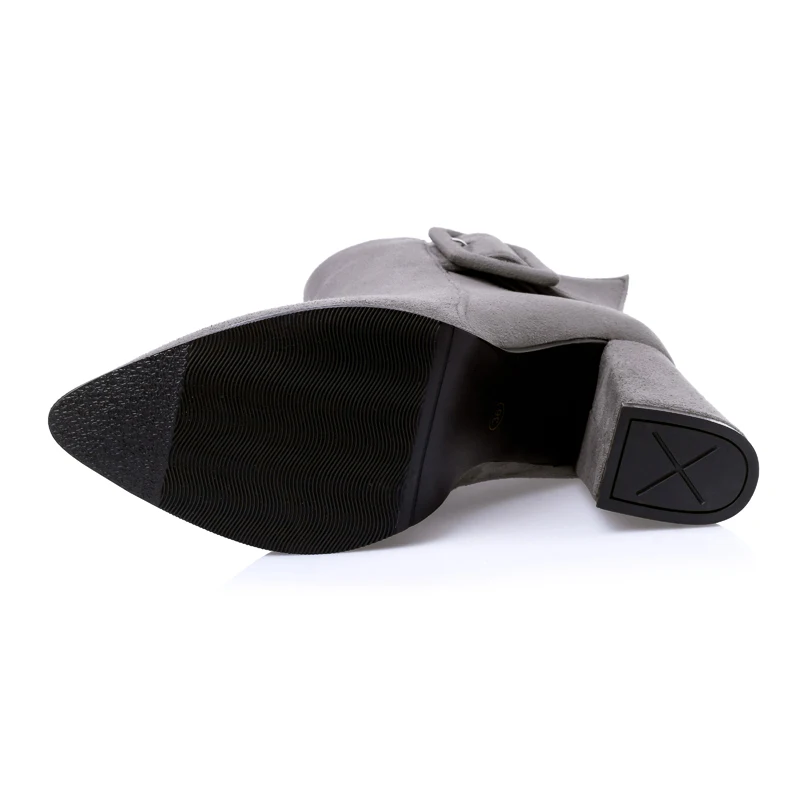 2019 г. женские ботильоны из флока осенние ботинки для стриптиза на высоком каблуке