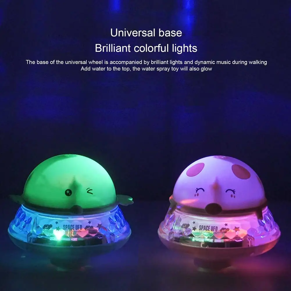 

Summer Bath Toy Baby Induction Water Spray Electric Light Music Bath Water Toy Tortoise Squirting Kids Shower Bathing Toys