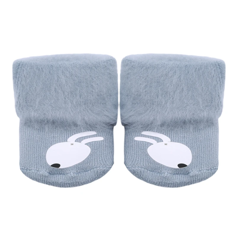 

Милые детские носки, носки для кукол, осенне-зимние носки средней длины, бархатные утепленные пушистые носки с кисточками для пола новорожд...