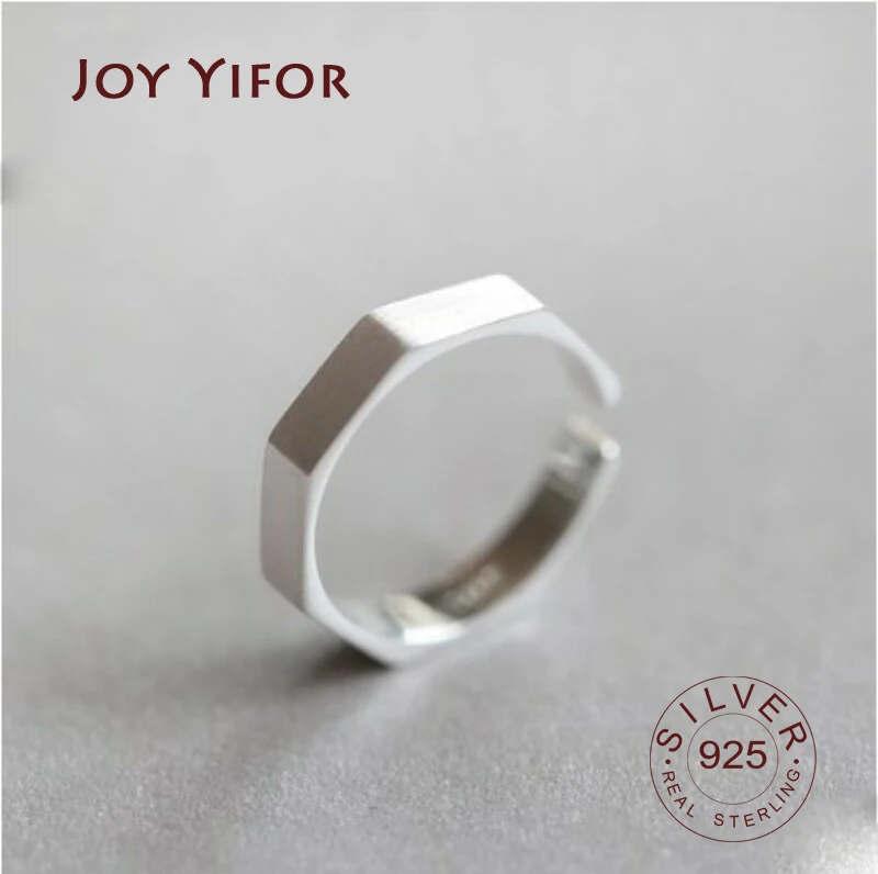 

S925 sterling silver rings for women silver Open Adjustable Finger Rings fine jewlery Anti-allergy Jewelry Accessories